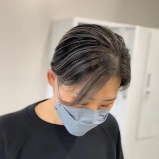 ショート カラー juhl/髪質改善/ 縮毛矯正/遠藤航平のヘアスタイル