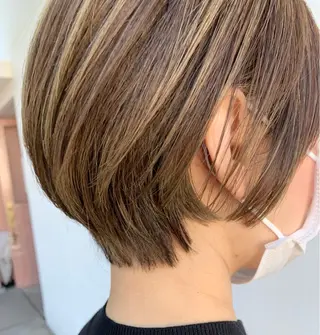 ショート 中山 響希のヘアスタイル