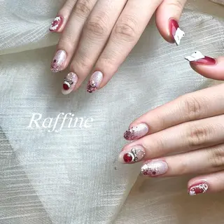 ネイル RAFFINE haru🦋🩵のネイルデザイン