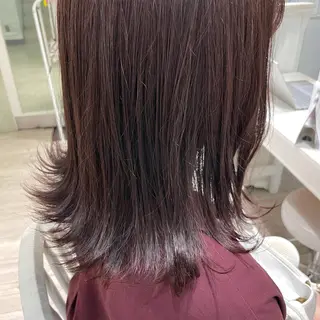 ミディアム カラー HARUKA韓国ヘア /Luana梅田のヘアスタイル