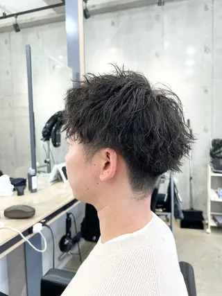 ショート パーマ メンズ 🏝メンズカット特化 赤羽🏝SHOのヘアスタイル
