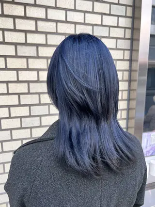 セミロング カラー 🌞レイヤー×カラー 前川那津美🌞のヘアスタイル