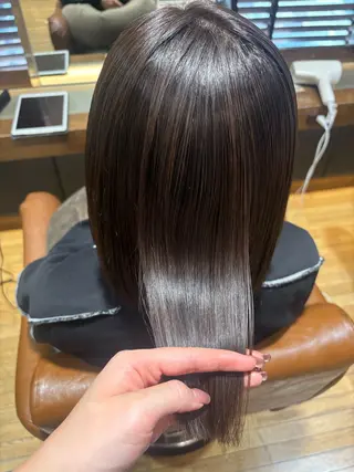 カラー レイヤーカット/艶髪 /パーマaikoのヘアスタイル