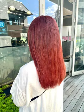 ロング カラー うるツヤハイトーン✨ /西川郁巳のヘアスタイル