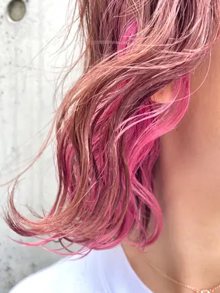 ミディアム カラー  渡部 妃月のヘアスタイル