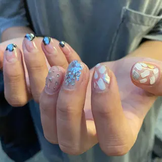 ネイル kana/モード ・グランジ໒꒱のネイルデザイン