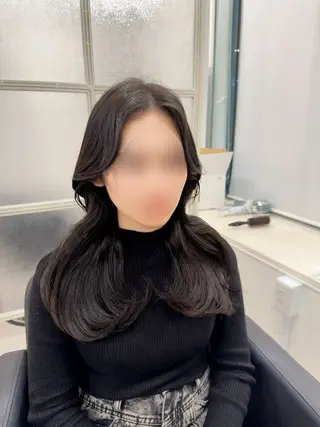 ロング MAHO/透明感カラ ー/髪質改善🍒のヘアスタイル