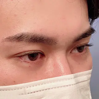 メンズ マツエク・マツパ まつげパーマ/眉毛 ［ALBA］のマツエク・マツパデザイン