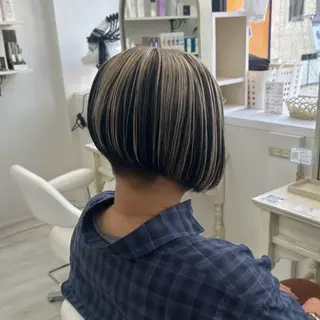 ショート 小川 夏花のヘアスタイル