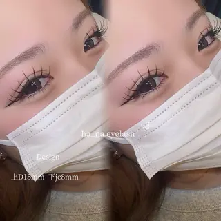 マツエク・マツパ Liliy所属・hana [Liliy］のマツエク・マツパデザイン