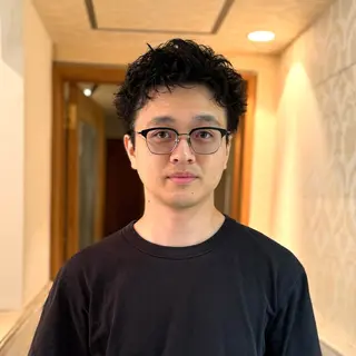 メンズ スパイキーショート 大人パーマ 丸山のヘアスタイル