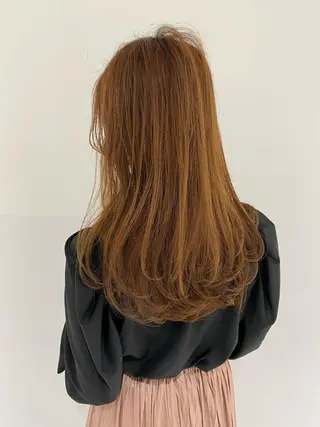 ロング カラー インナーカラー/レイ ヤーカット♡/マキシのヘアスタイル