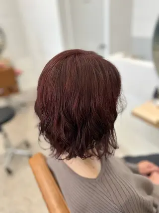 ミディアム unica by milly 【緑地公園】所属・大野 優希のヘアスタイル