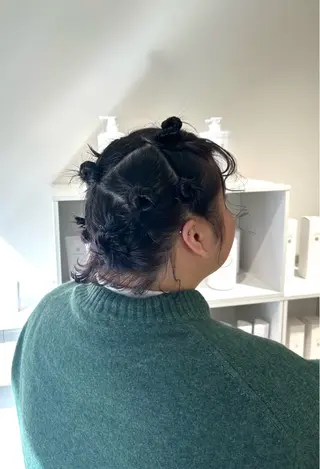 ヘアアレンジ 🩰ニシムラヒカリ 半個室salon♡*のヘアスタイル