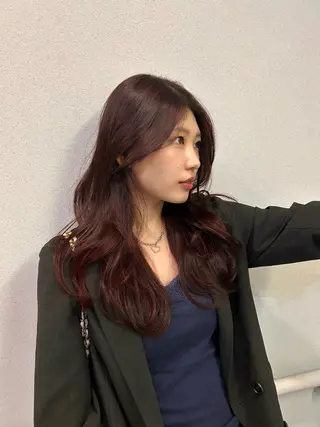 ロング Tommy所属・平田 知優のヘアスタイル