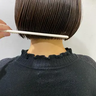 ショート ボブ/パーマ ミヒラケイタのヘアスタイル