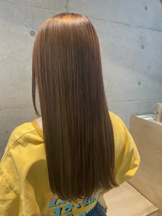 ロング カラー レイヤーカット/ パーマ/齋藤大貴のヘアスタイル