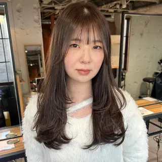 ロング カットモデル募集中 🪐✩ 大久保 那奈のヘアスタイル