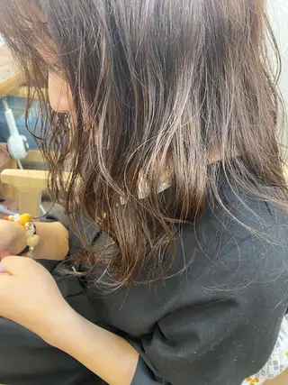 ミディアム 🍃透明感スタイル ｙｕ-ｋａ🍃のヘアスタイル