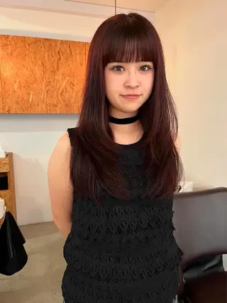 カラー 暖色/パーマ 🌼クニトウメイのヘアスタイル