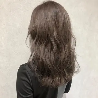 セミロング カラー La fith hair letter所属・Lafith住道 TATSUYAのヘアスタイル