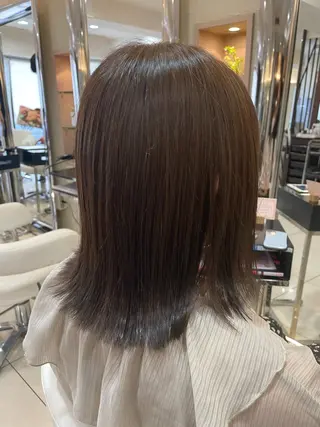ミディアム 髪質改善 LISAのヘアスタイル