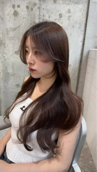 ロング カラー 韓国アイドルヘア/ 大人ショートリョウヤのヘアスタイル