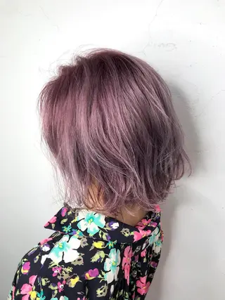ショート カラー 🇰🇷カルマパーマ kaito🇰🇷のヘアスタイル