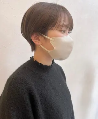 ショート カラー nakahara madokaのヘアスタイル