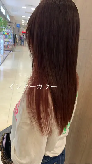 ロング カラー 似合わせカラー/艶 髪質改善/ヨシザキのヘアスタイル