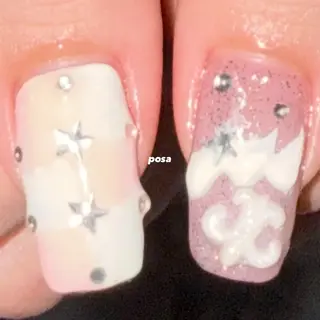 ネイル posa nail モエミのネイルデザイン