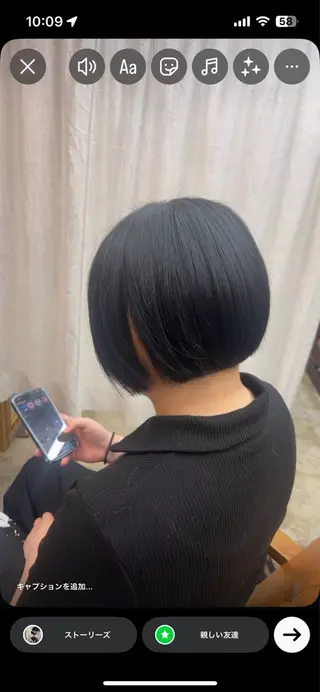 ショート ともざねゆか UniQ/岡山駅のヘアスタイル