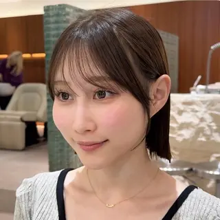 ミディアム カラー 渋谷ボブ/レイヤー ボブ田中航平のヘアスタイル