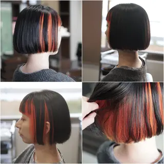 ミディアム 中島 剛のヘアスタイル