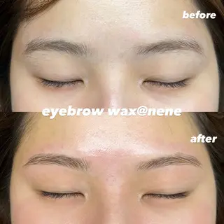 アイブロウ 垢抜け美眉wax 肌質改善🤍Neneの眉毛・アイブロウイメージ