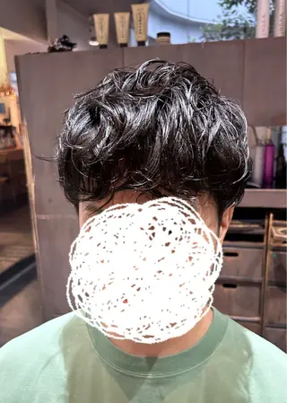 パーマ メンズ alex  republic所属・牛尾 綾花のヘアスタイル