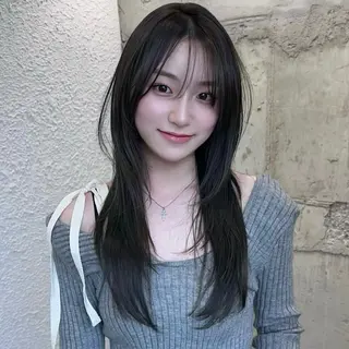 ロング カラー SALOWIN RayⅡ銀座店所属・本場の韓国ヘア 🇰🇷 中尾 崇人のヘアスタイル