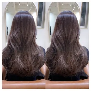 ロング カラー 村山 茉衣のヘアスタイル