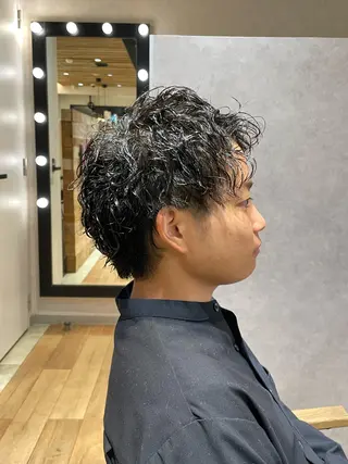ショート メンズ 馬場 寛之のヘアスタイル