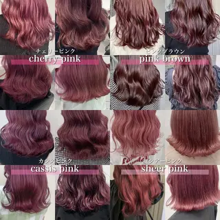 カラー 大人っぽ♡上品な暖色 ♡ブリーチなし♡のヘアスタイル