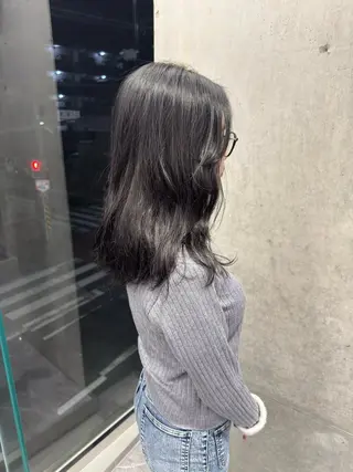 セミロング 【感動の艶髪💖】 溝の口/坂本柊星のヘアスタイル