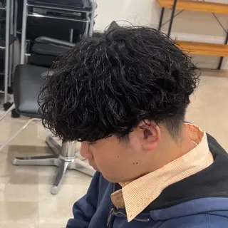 パーマ メンズ HYPE所属・波巻き🌊✖️ シャドウ🐾/AOIのヘアスタイル