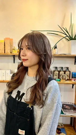 ロング カラー BRIDGE HAIR所属・reika 🩰のヘアスタイル