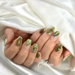 ネイル ネイルサロンAim河原町[ヘアセット　ヘアエクステ　着付　専門店]所属・Aim🌿 kanaのネイルデザイン