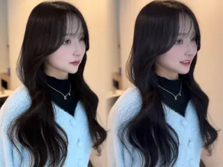 ロング 韓国ヘア🩶侑矢 艶髪透明感/福岡のヘアスタイル