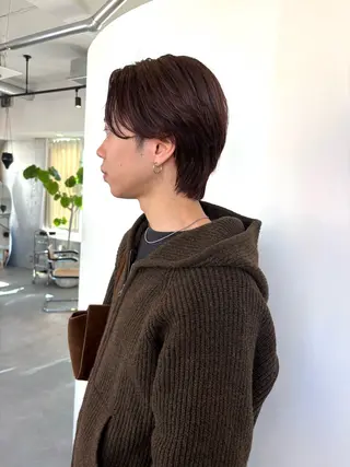 ショート カラー パーマ メンズ piilo所属・メンズ支持◎/パーマ masaのヘアスタイル