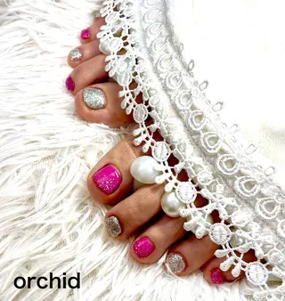 ネイル orchid ♡オーキッドのネイルデザイン