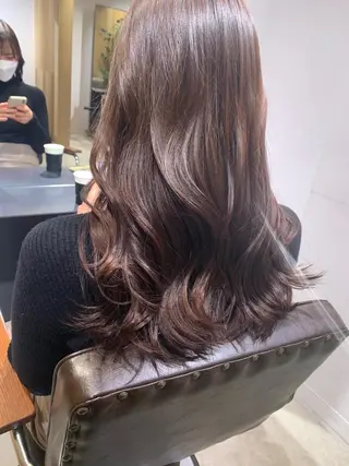 ロング カラー natsu fujinoのヘアスタイル