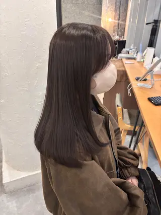 セミロング LEBEN所属・leben serikaのヘアスタイル