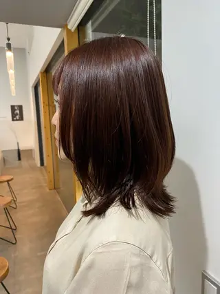 ミディアム inchelsea所属・宇野 鈴花のヘアスタイル